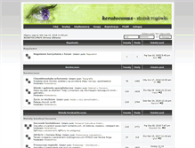 Tablet Screenshot of forum.keratoconus.pl